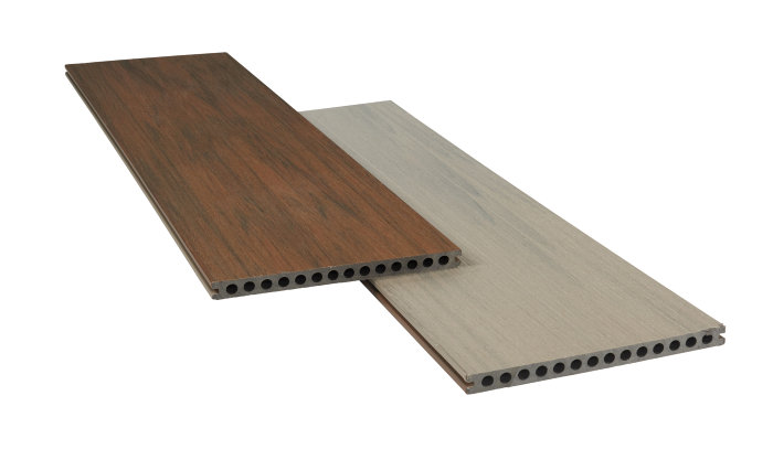 Kirkedal Heimdal terrassebrædder komposit Oak/Hardwood 22×300×6000 mm